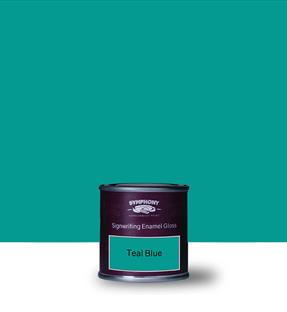 Symphony Signwriting Gloss 125ml Tin: Teal Blue